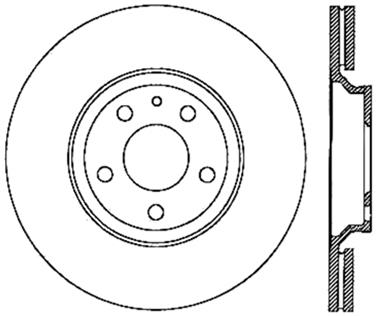 Disc Brake Rotor CE 121.33100