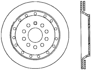 Disc Brake Rotor CE 121.33102