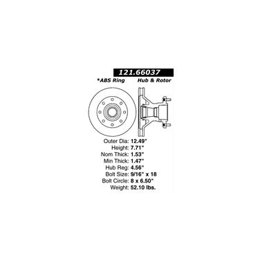 Disc Brake Rotor CE 121.66037