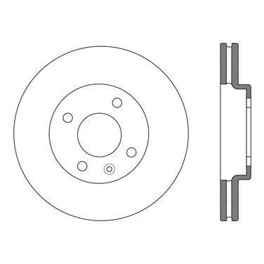 Disc Brake Rotor CE 121.99091