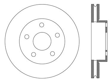 Disc Brake Rotor CE 121.99100