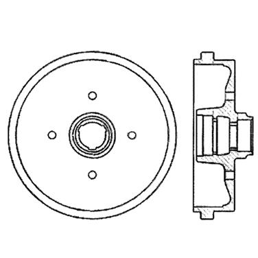 Brake Drum CE 122.33001