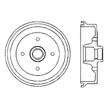 Brake Drum CE 122.33005