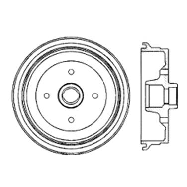 Brake Drum CE 122.33006