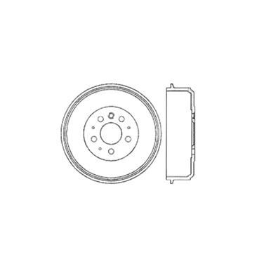 Brake Drum CE 122.33018