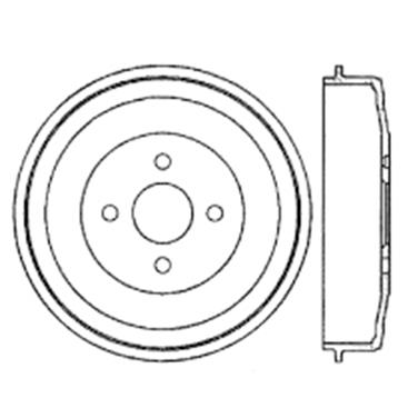 Brake Drum CE 122.34001