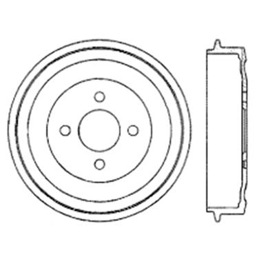 Brake Drum CE 122.34002