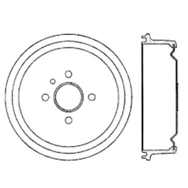 Brake Drum CE 122.36000