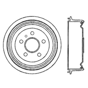 Brake Drum CE 122.36003