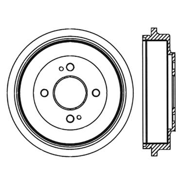 Brake Drum CE 122.40014