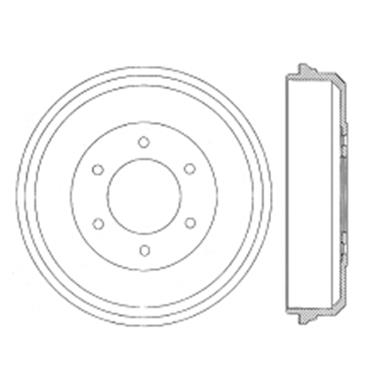 Brake Drum CE 122.43005