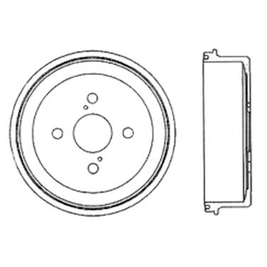 2000 Chevrolet Prizm Brake Drum CE 122.44032