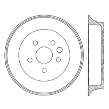 Brake Drum CE 122.44037