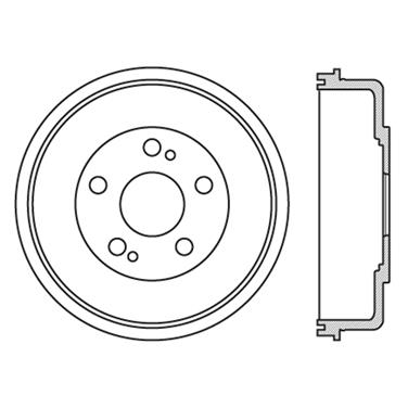 Brake Drum CE 122.44049