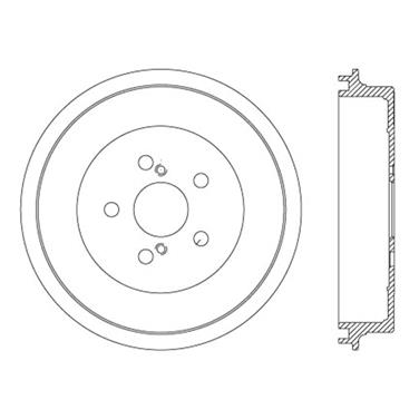 Brake Drum CE 122.44051