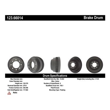 Brake Drum CE 123.66014