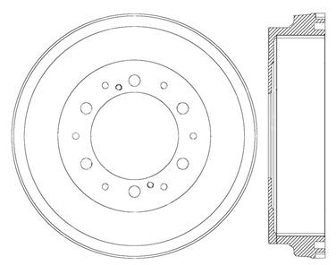 Brake Drum CE 123.99010