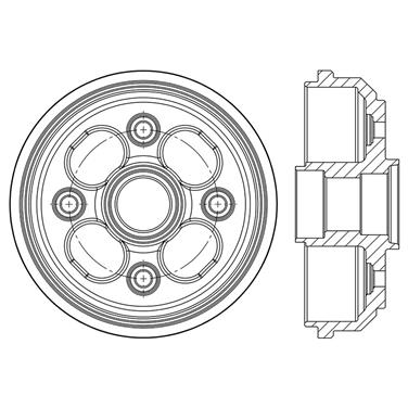 Brake Drum CE 123.99026