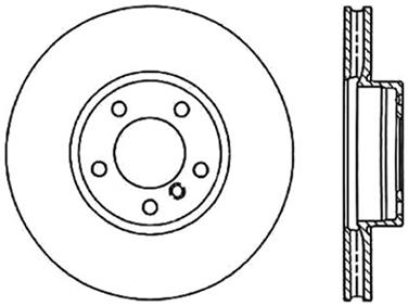 Disc Brake Rotor CE 125.33080CRY