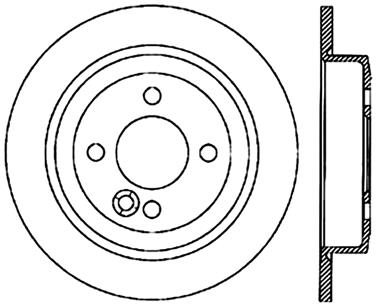 Disc Brake Rotor CE 125.34066CRY