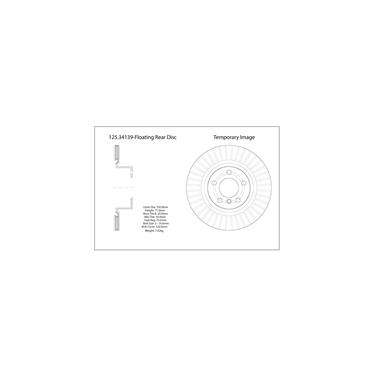 Disc Brake Rotor CE 125.34139