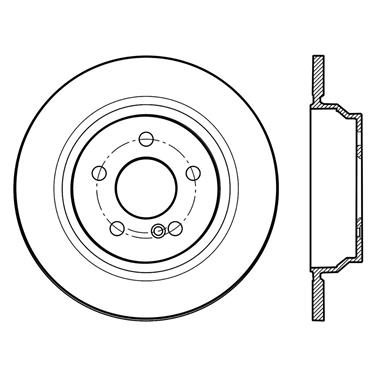 Disc Brake Rotor CE 125.35098