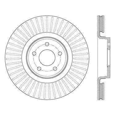 Disc Brake Rotor CE 125.65146