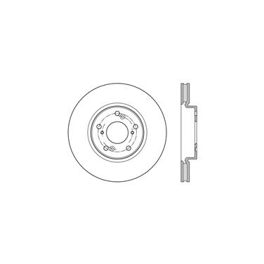 Disc Brake Rotor CE 127.40086L