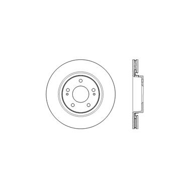 Disc Brake Rotor CE 127.46078L