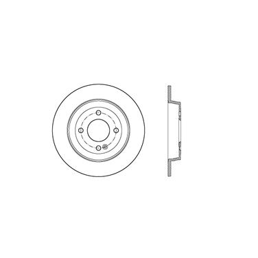 Disc Brake Rotor CE 127.51047L