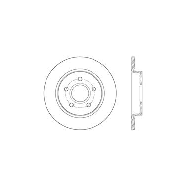 Disc Brake Rotor CE 127.61099L