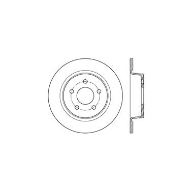 Disc Brake Rotor CE 127.61101L