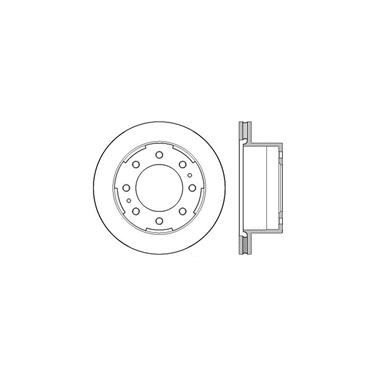 Disc Brake Rotor CE 127.66077L