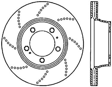 Disc Brake Rotor CE 128.37043