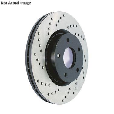 Right StopTech 128.42120R Sport Drilled Rotor Right StopTech 128.42120R Sport Drilled Rotor