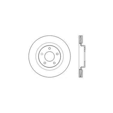 Disc Brake Rotor CE 128.42108R