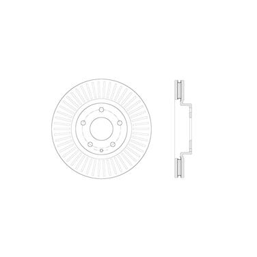 Disc Brake Rotor CE 128.45084L