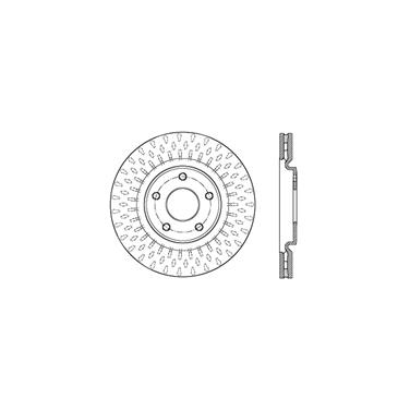 Disc Brake Rotor CE 128.67074R