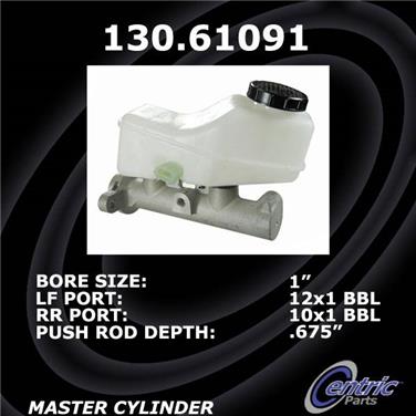 2005 Ford Taurus Brake Master Cylinder CE 131.61091