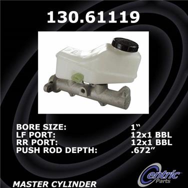 2005 Ford Taurus Brake Master Cylinder CE 131.61119