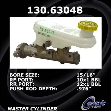 2000 Chrysler 300M Brake Master Cylinder CE 131.63048