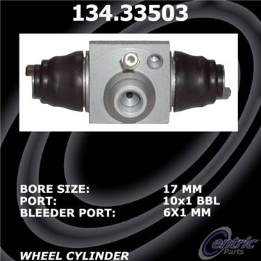 2011 Volkswagen Gol Drum Brake Wheel Cylinder CE 134.33503