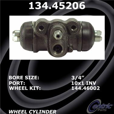 1995 Mazda Protege Drum Brake Wheel Cylinder CE 134.45206