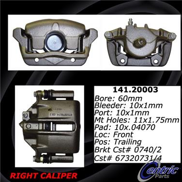 Disc Brake Caliper CE 141.20003