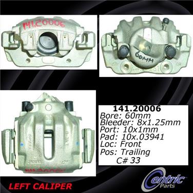 1991 Jaguar Vanden Plas Disc Brake Caliper CE 141.20006