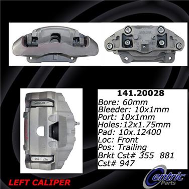 Disc Brake Caliper CE 141.20028