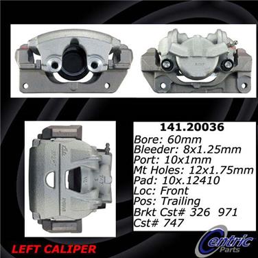 Disc Brake Caliper CE 141.20035