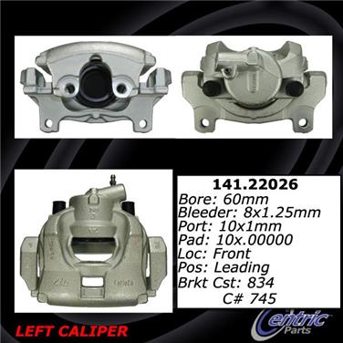 Disc Brake Caliper CE 141.22026