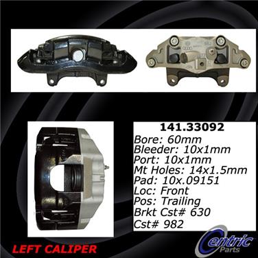 Disc Brake Caliper CE 141.33092