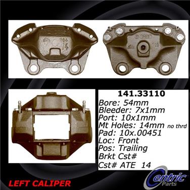 Disc Brake Caliper CE 141.33110